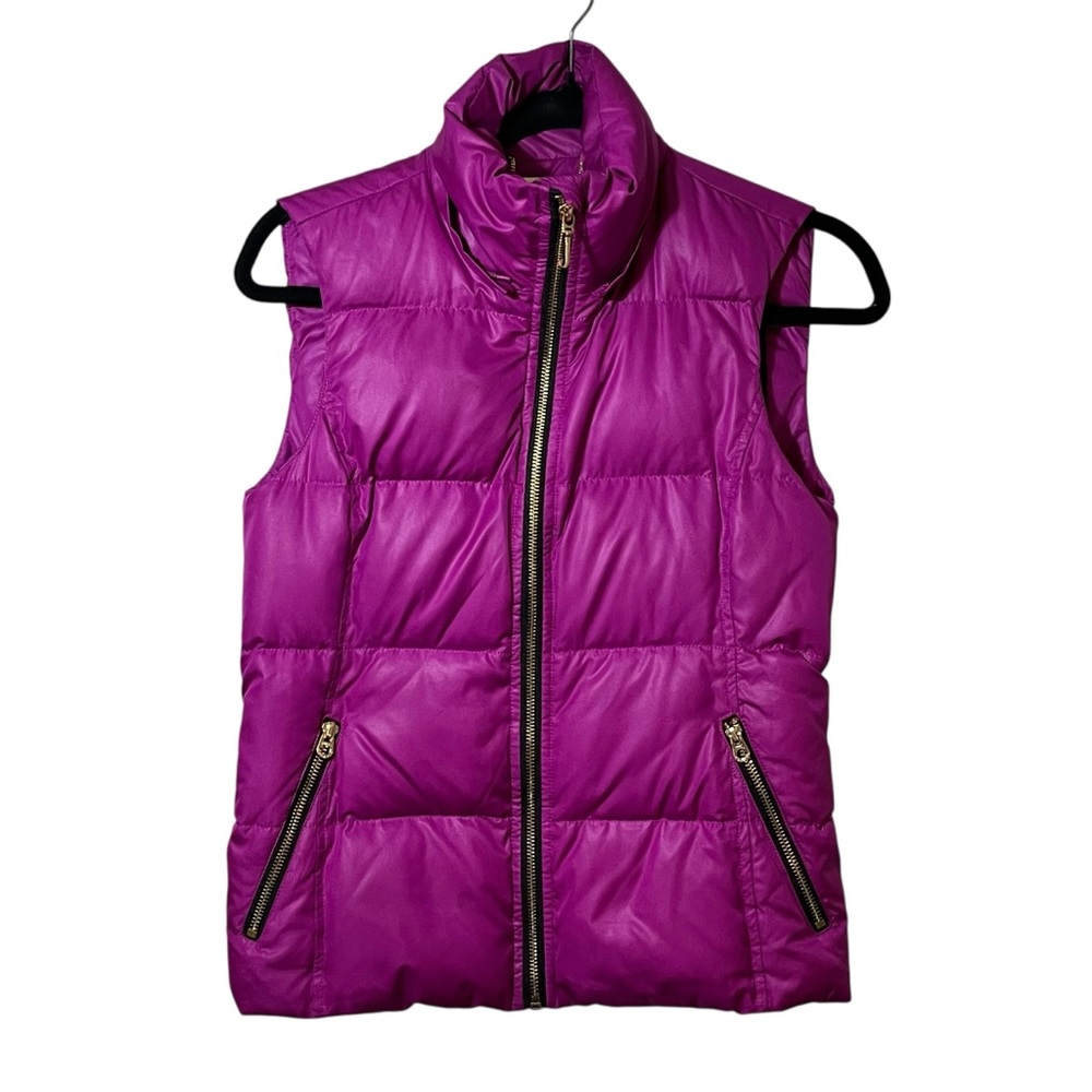 Juicy Couture XS Teen Magenta Puffer Vest